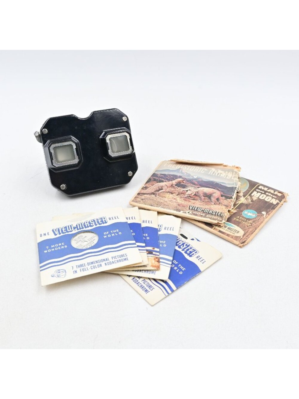 Sawyers Bakelite View-Master Stereoscope Vintage 1950's  W/ Reels